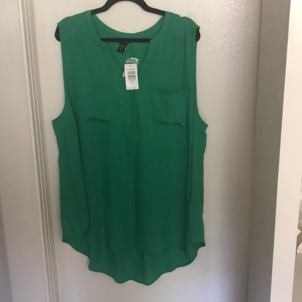 High low blouse from Torrid